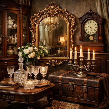 Objetos antiguos para decorar con alma y valor