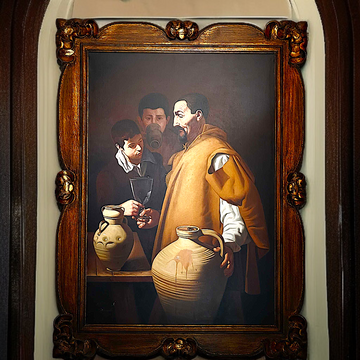 Óleo "El Aguador de Sevilla" – Copia de Velázquez por A. González