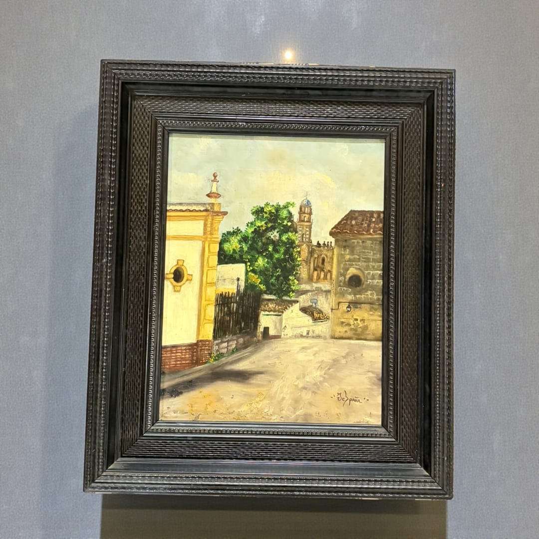 Cuadro al Óleo Jerez Cuesta del Espíritu Santo