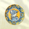 Platos renacentistas de cerámica pintados a mano decorativos