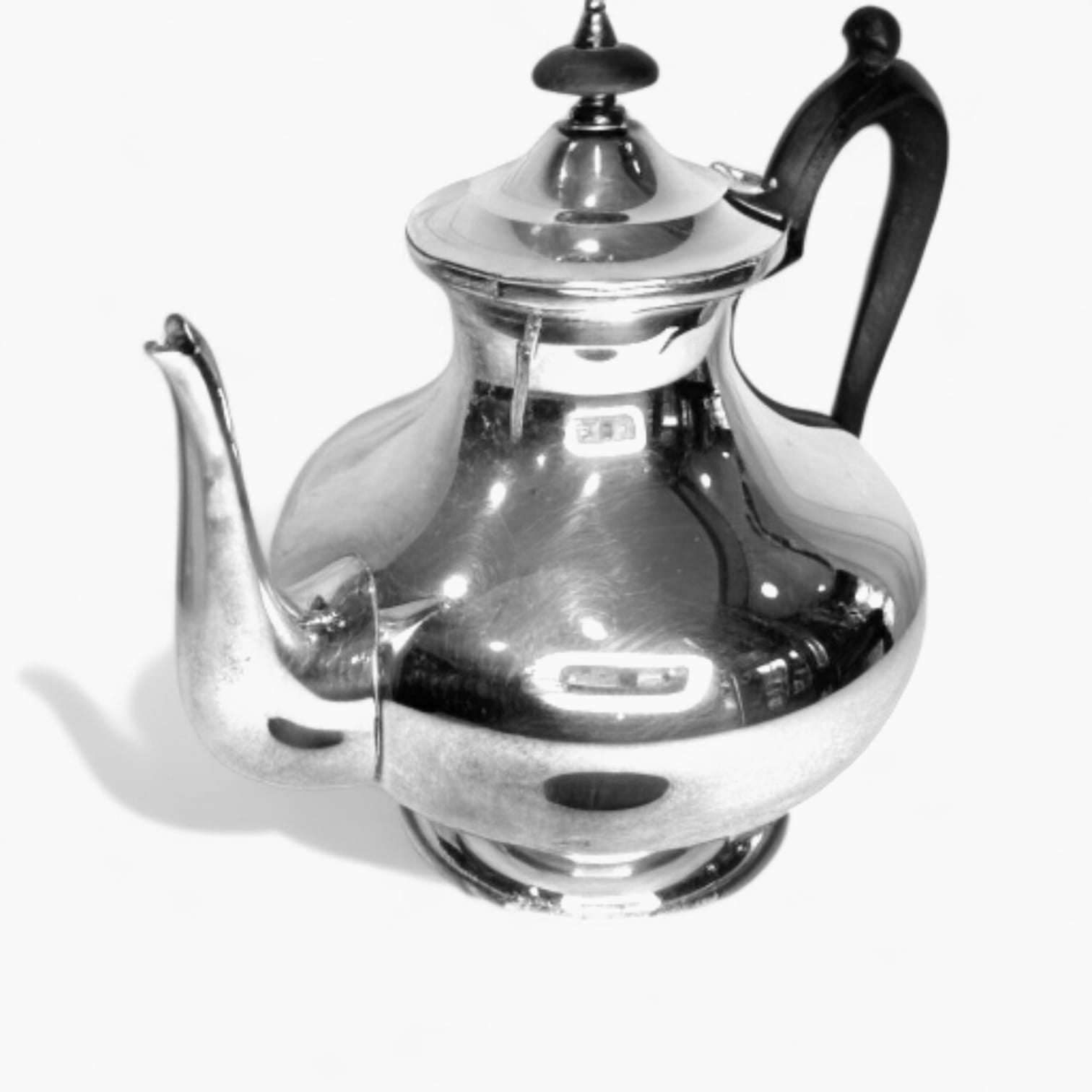 Jgo de café antiguo plateado estilo inglés completo decoracion clásica