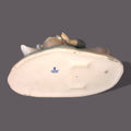 Escultura decorativa Lladró niña con patos porcelana antigua colección