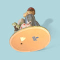 “Niño Viajero” es una figura que transmite emoción y recuerdos de otra época. 