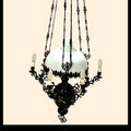 Detalle del cuerpo central con relieves ornamentales