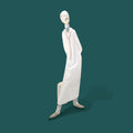 Figura Médico Lladró de porcelana en pose reflexiva, con bata blanca y detalles realistas. Ideal para decoración de hogar y regalo coleccionable.