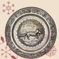 Este plato decorativo es ideal para coleccionistas o amantes de la decoración clásica. Su diseño, inspirado en escenas rurales y animales, lo convierte en una pieza única que no se encuentra fácilmente. 