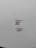 Sello inferior de sopera de porcelana inglesa WT Copeland – Alta Calidad, con marcas 'Spode' y 'Stoke on Trent England', ideal para decoración vintage.