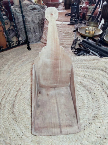 Recogedor de madera para barrer, vintage y resistente